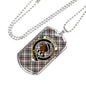 Borthwick Clan Tartan Military Tag Bangle