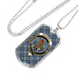 Boswell Clan Tartan Military Tag Bangle