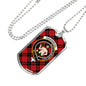 Aikenhead Clan Tartan Military Tag Bangle - kittentee