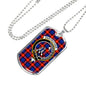Anstruther Clan Tartan Military Tag Bangle - kittentee