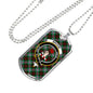 Brodie Clan Tartan Military Tag Bangle
