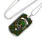 Bisset Pattern Clan Tartan Military Tag Bangle - kittentee