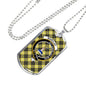 Barclay Clan Tartan Military Tag Bangle - kittentee