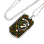 Brisbane Clan Tartan Military Tag Bangle