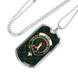 Aiton Clan Tartan Military Tag Bangle - kittentee
