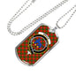 Bruce Clan Tartan Military Tag Bangle