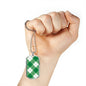 Bias Plaid Clan Military Tag Bangle - kittentee