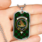 Beveridge Clan Tartan Military Tag Bangle - kittentee