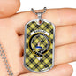Barclay Clan Tartan Military Tag Bangle - kittentee