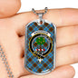 Anderson Clan Tartan Military Tag Bangle - kittentee