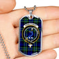 Arbuthnot Clan Tartan Military Tag Bangle - kittentee