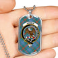 Agnew Ancient Clan Tartan Military Tag Bangle - kittentee