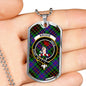 Brodie Hunting Clan Tartan Military Tag Bangle