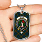 Aiton Clan Tartan Military Tag Bangle - kittentee