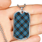 Angus Ancient Clan Military Tag Bangle - kittentee