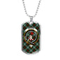 Brodie Clan Tartan Military Tag Bangle