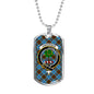 Anderson Clan Tartan Military Tag Bangle - kittentee