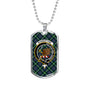 Bannatyne Clan Tartan Military Tag Bangle - kittentee