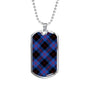 Angus Modern Clan Military Tag Bangle - kittentee