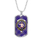Allardice Clan Tartan Military Tag Bangle - kittentee