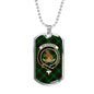 Beveridge Clan Tartan Military Tag Bangle - kittentee