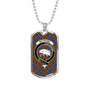 Bethune Clan Tartan Military Tag Bangle - kittentee