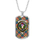 Buchanan Ancient Clan Tartan Military Tag Bangle