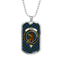 Baird Clan Tartan Military Tag Bangle - kittentee