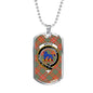 Bruce Ancient Clan Tartan Military Tag Bangle
