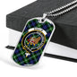 Baillie Modern Clan Tartan Military Tag Bangle - kittentee