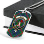 Aiton Ancient Clan Tartan Military Tag Bangle - kittentee