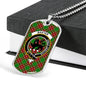 Baxter Clan Tartan Military Tag Bangle - kittentee