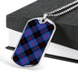 Angus Modern Clan Military Tag Bangle - kittentee
