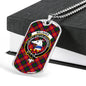 Belshes Clan Tartan Military Tag Bangle - kittentee