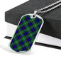Alexander Clan Tartan Military Tag Bangle - kittentee