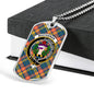 Buchanan Ancient Clan Tartan Military Tag Bangle