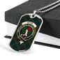 Aiton Clan Tartan Military Tag Bangle - kittentee