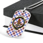 Boswell Modern Clan Tartan Military Tag Bangle