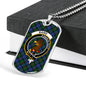 Baird Clan Tartan Military Tag Bangle - kittentee