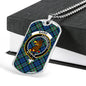 Baird Ancient Clan Tartan Military Tag Bangle - kittentee