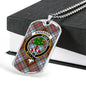 Anderson Ancient Clan Tartan Military Tag Bangle - kittentee