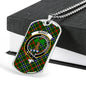 Bisset Pattern Clan Tartan Military Tag Bangle - kittentee
