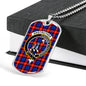 Anstruther Clan Tartan Military Tag Bangle - kittentee