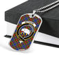 Bethune Clan Tartan Military Tag Bangle - kittentee