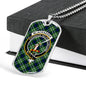 Blackadder Clan Tartan Military Tag Bangle - kittentee