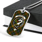 Brisbane Clan Tartan Military Tag Bangle
