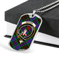 Brodie Hunting Clan Tartan Military Tag Bangle