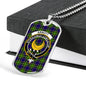 Arnott Clan Tartan Military Tag Bangle - kittentee
