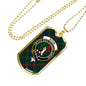 Aiton Clan Tartan Military Tag Bangle - kittentee