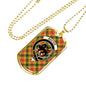 Baxter Modern Clan Tartan Military Tag Bangle - kittentee